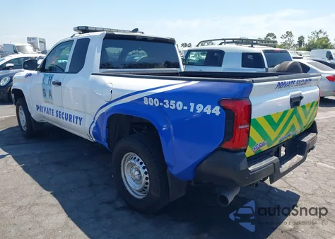 2024 Toyota Tacoma Sr 2Wd z USA, uszkodzony, nr VIN 3TYJDAHN5RT012562